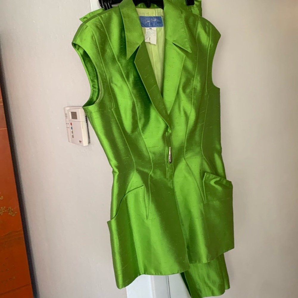 Thierry Mugler Paris Silk Pant set - Picture 3 of 8